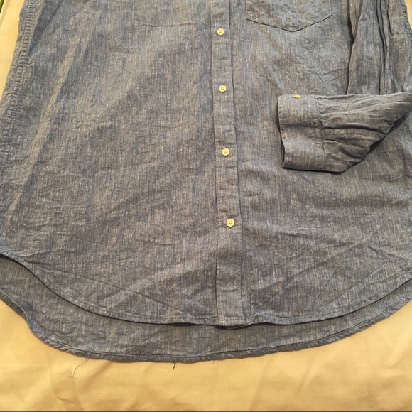 ✨NEW✨ GAP BF FIT | DENIM BLOUSE / BUTTON UP - Picture 9 of 9